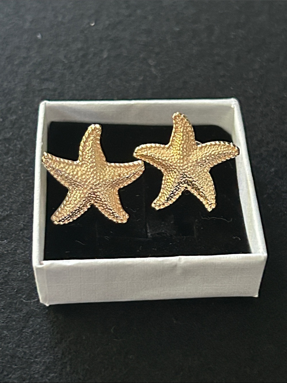 Golden Starfish Stud Earrings - Women Accessories